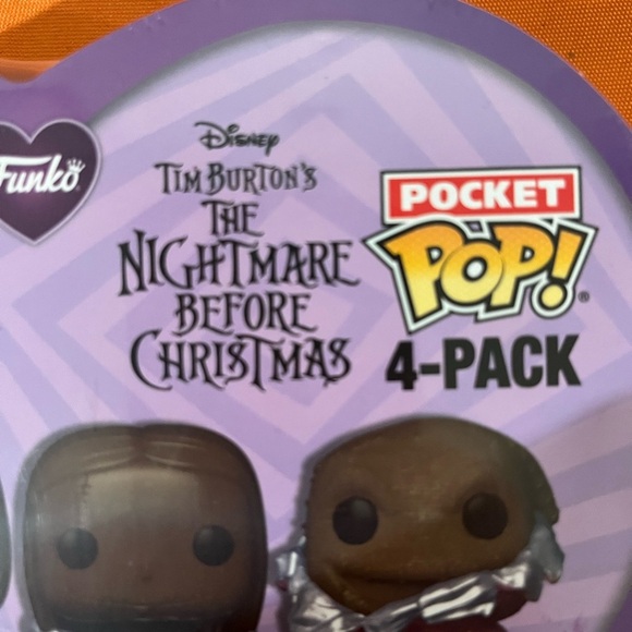 Funko Pocket Pop! The Nightmare Before Christmas 4-Pack - Brown and Purple - Picture 4 of 7
